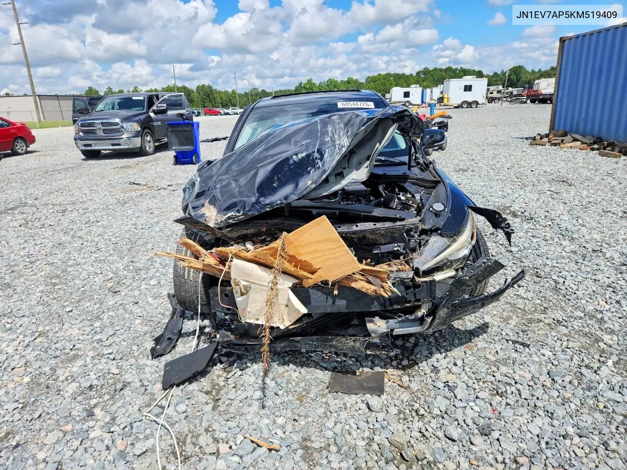 2019 INFINITI Q50 VIN JN1EV7AP5KM519409 — фото 5