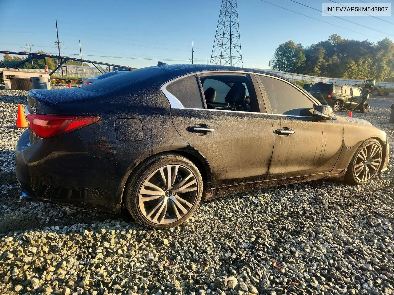 2019 INFINITI Q50 VIN JN1EV7AP5KM543807 — фото 4