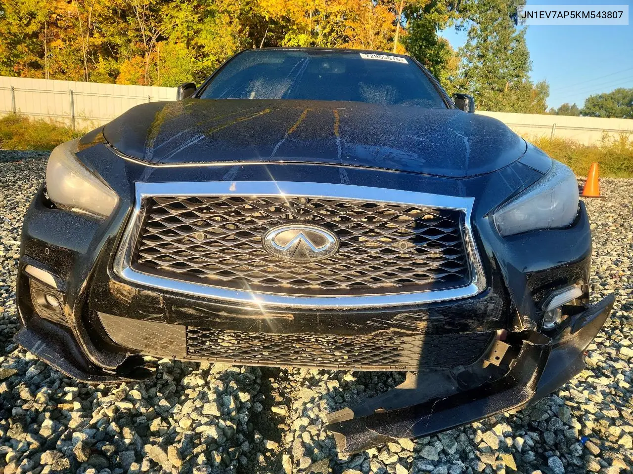 2019 INFINITI Q50 VIN JN1EV7AP5KM543807 — фото 5