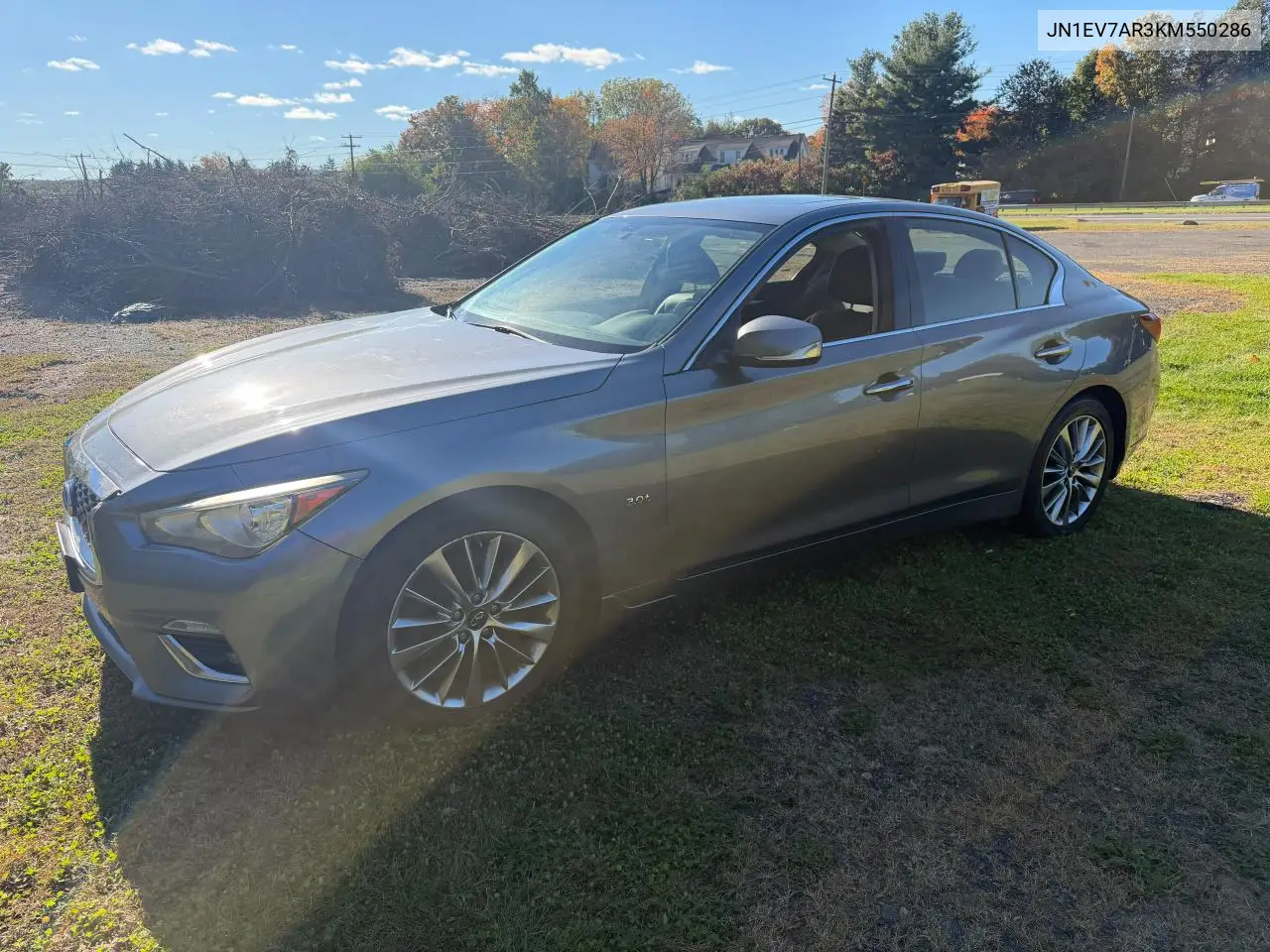 INFINITI Q50 2019, VIN JN1EV7AR3KM550286