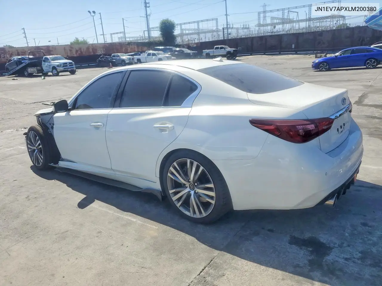 2020 INFINITI Q50 VIN JN1EV7APXLM200380 — фото 2