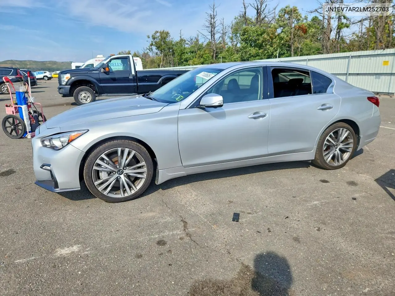 2020 INFINITI Q50 VIN JN1EV7AR2LM252703 — фото 2