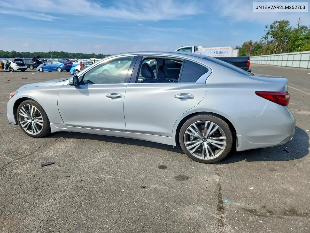2020 INFINITI Q50 VIN JN1EV7AR2LM252703 — фото 3