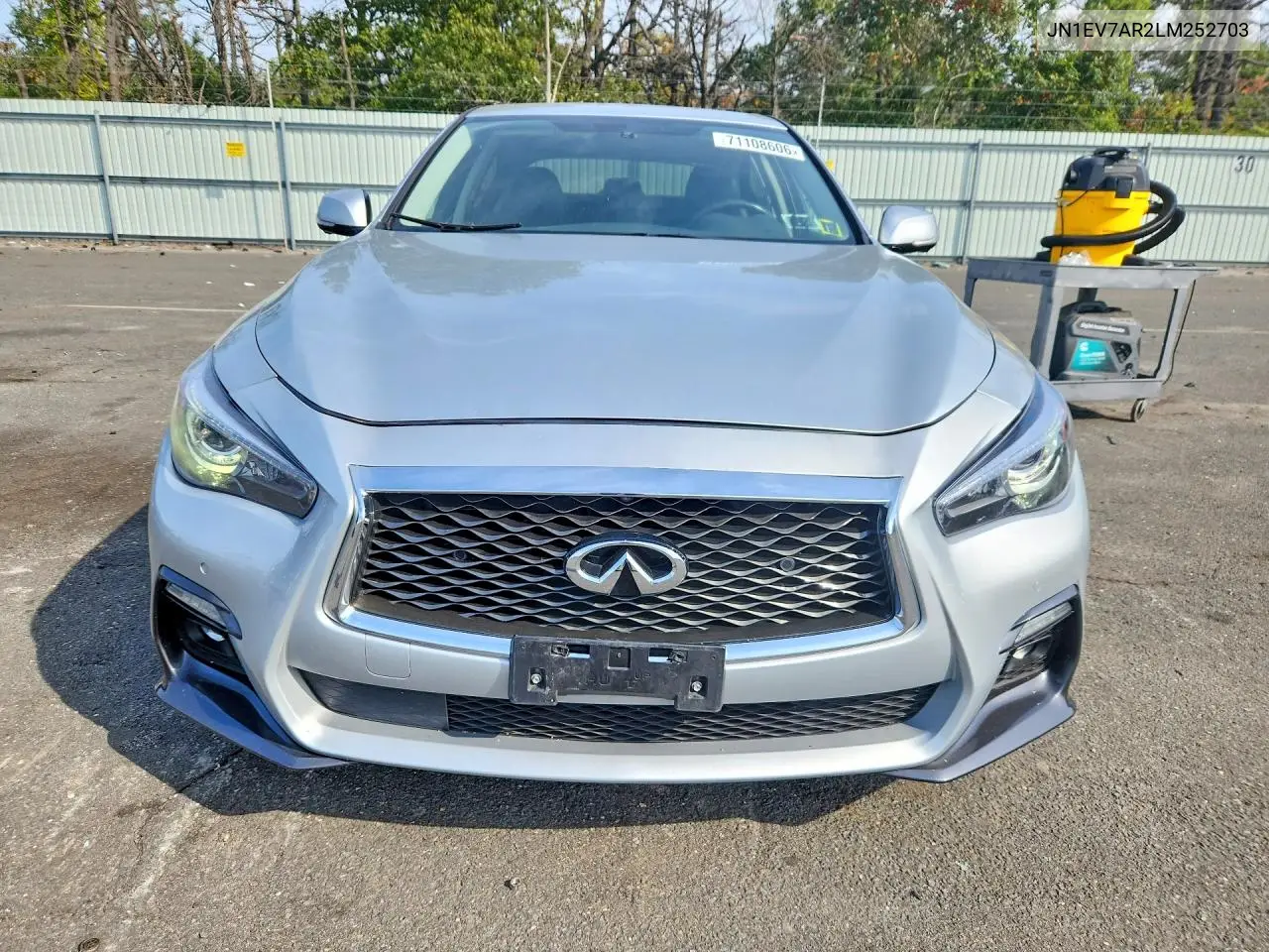 INFINITI Q50 2020, VIN JN1EV7AR2LM252703