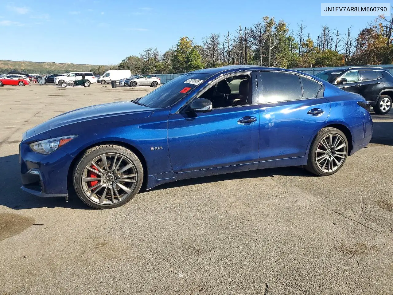 INFINITI Q50 2020, VIN JN1FV7AR8LM660790