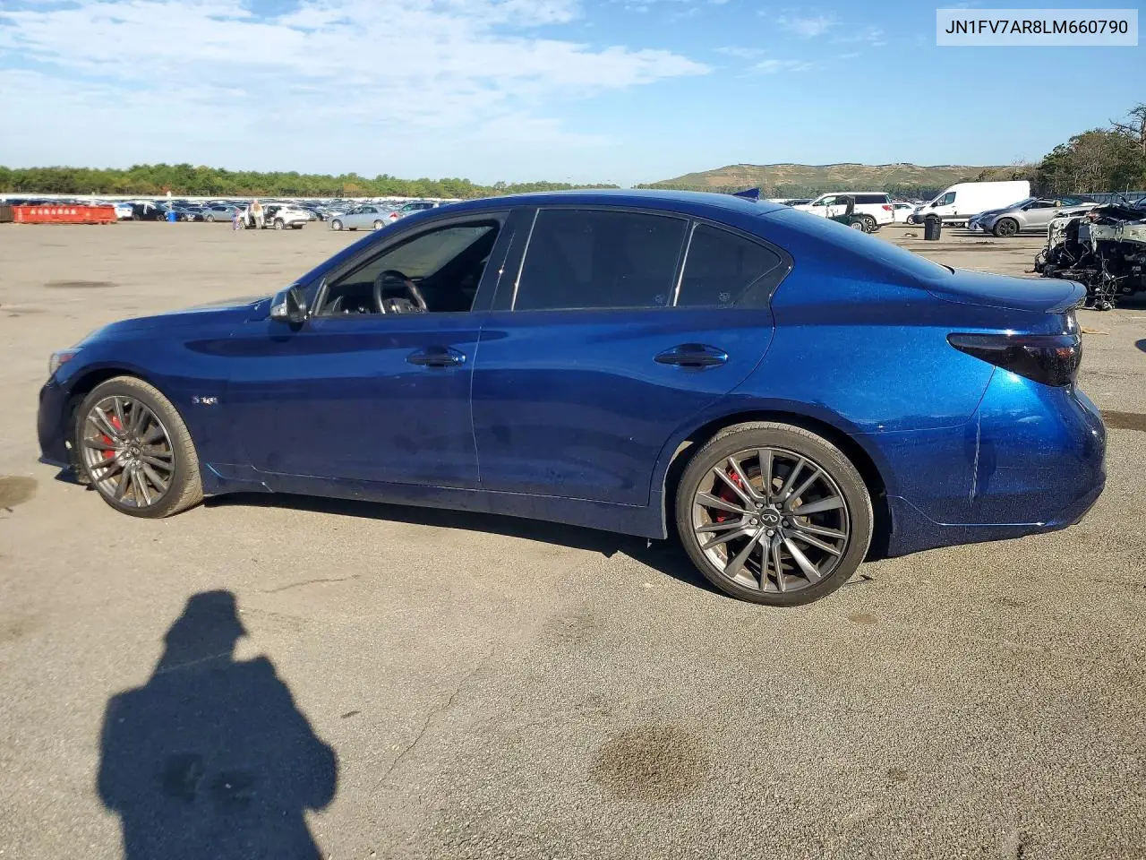 2020 INFINITI Q50 VIN JN1FV7AR8LM660790 — фото 2
