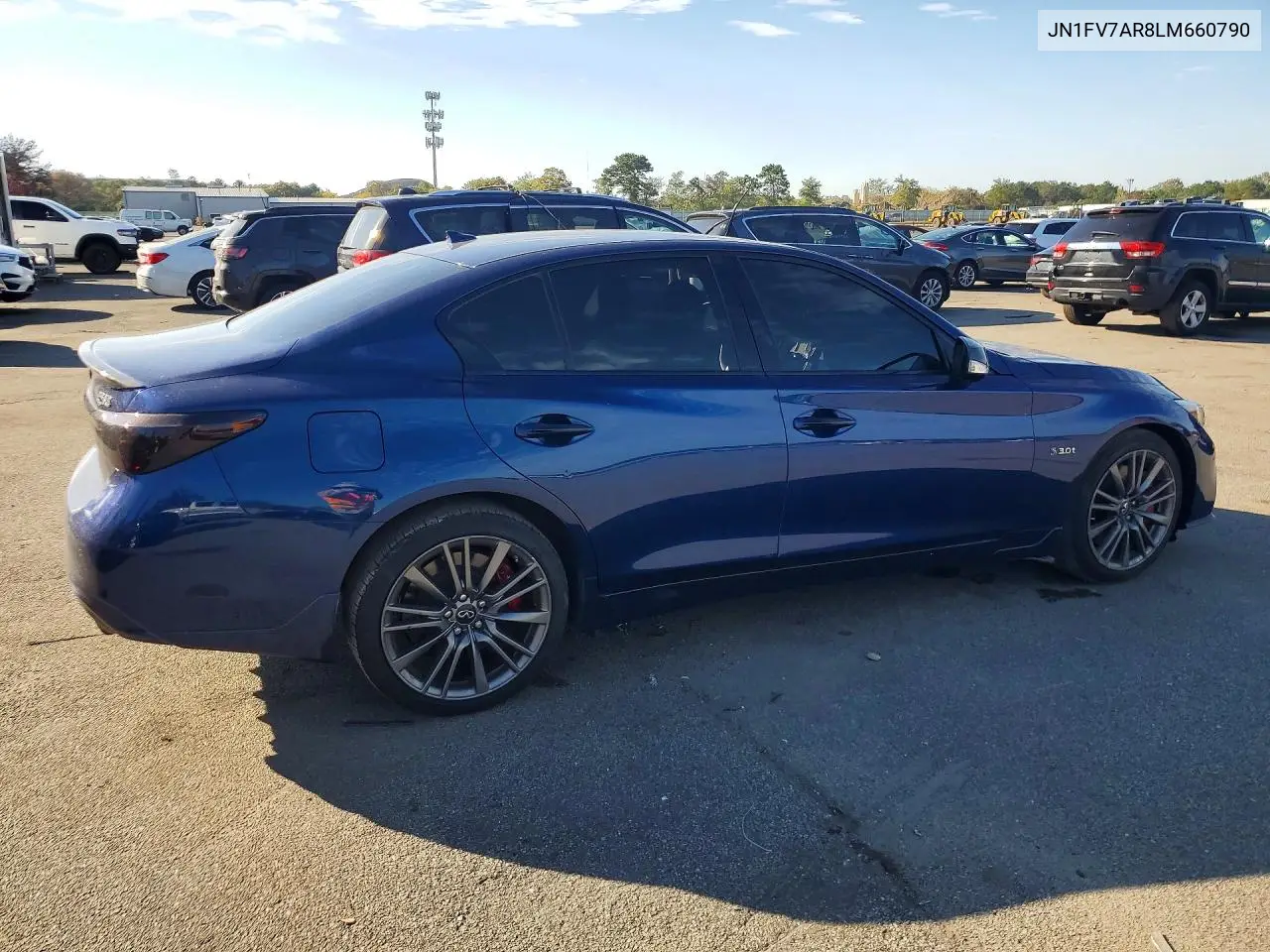 2020 INFINITI Q50 VIN JN1FV7AR8LM660790 — фото 3
