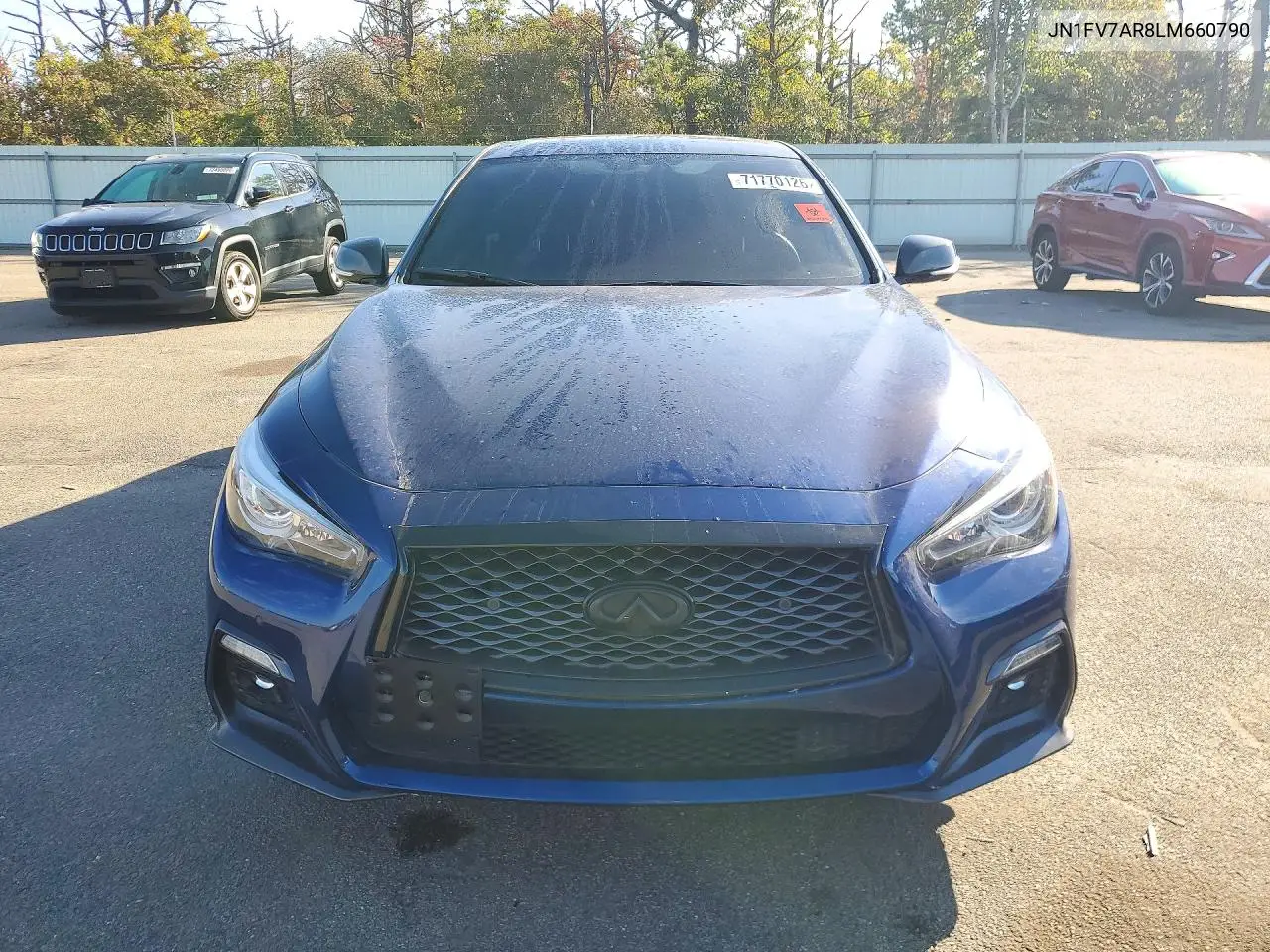 2020 INFINITI Q50 VIN JN1FV7AR8LM660790 — фото 5