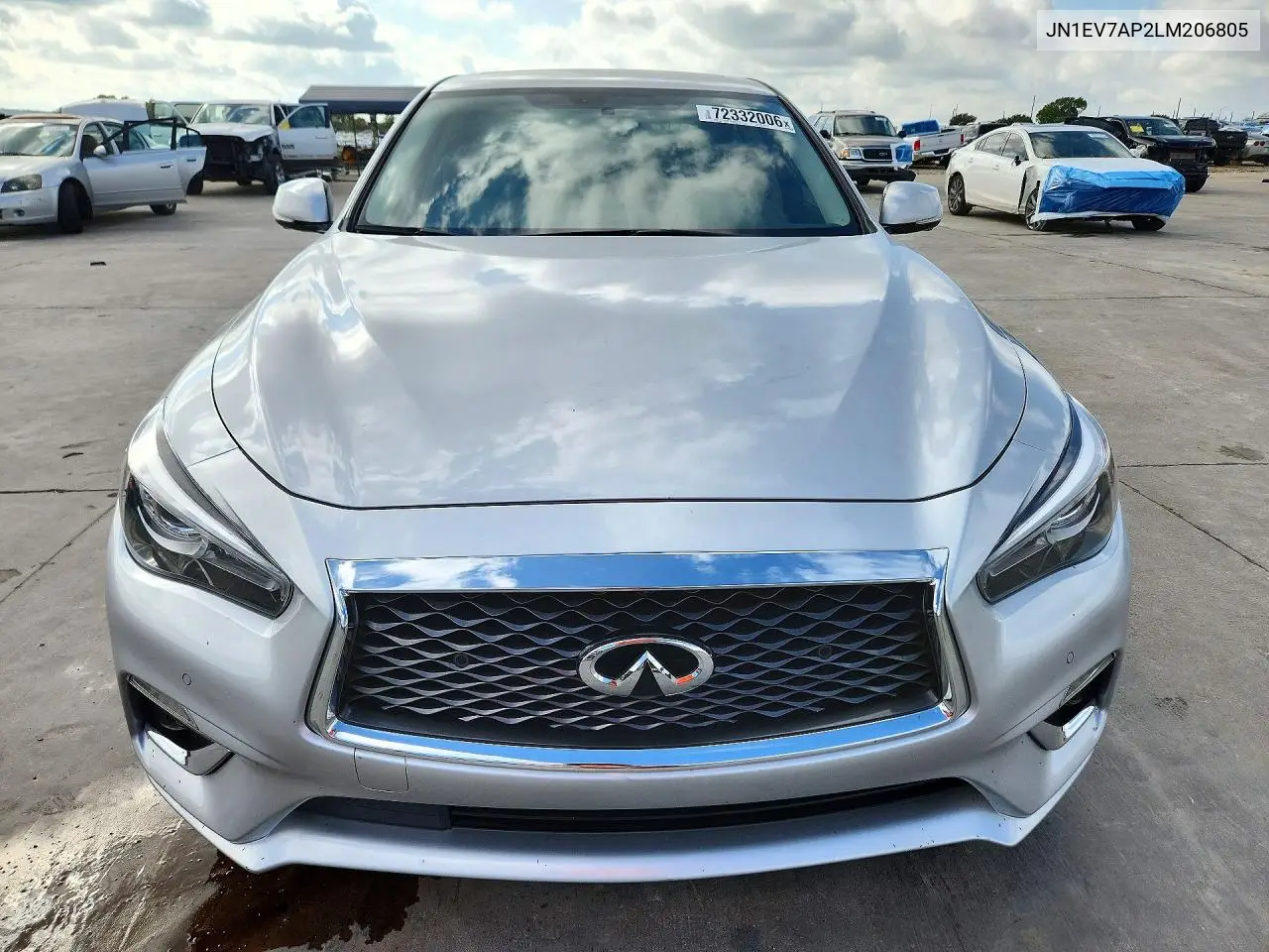 2020 INFINITI Q50 VIN JN1EV7AP2LM206805 — фото 5