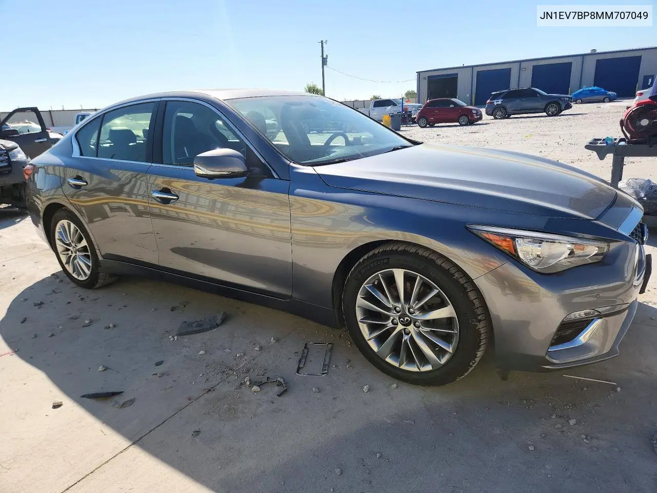 2021 INFINITI Q50 VIN JN1EV7BP8MM707049 — фото 4