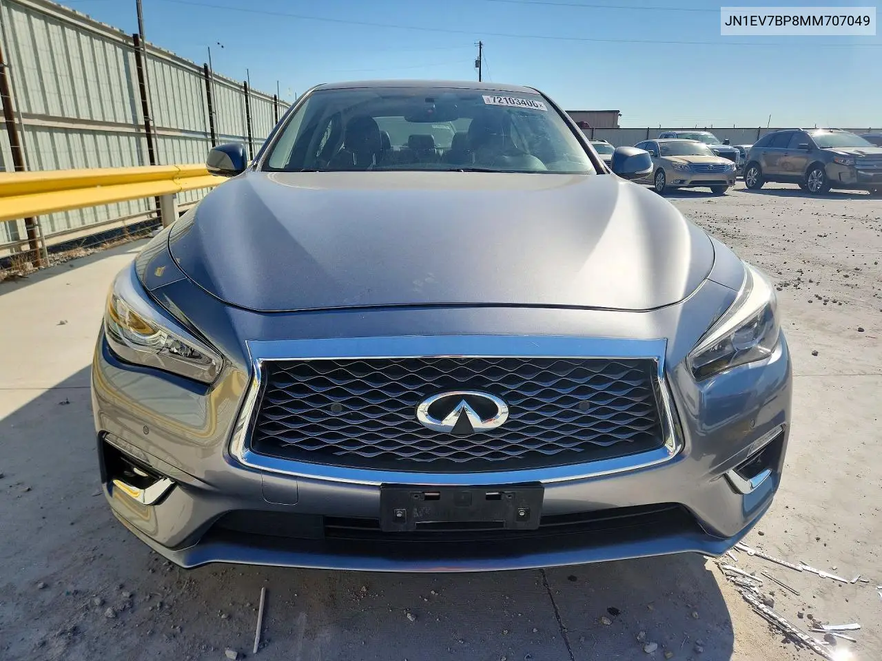 2021 INFINITI Q50 VIN JN1EV7BP8MM707049 — фото 5