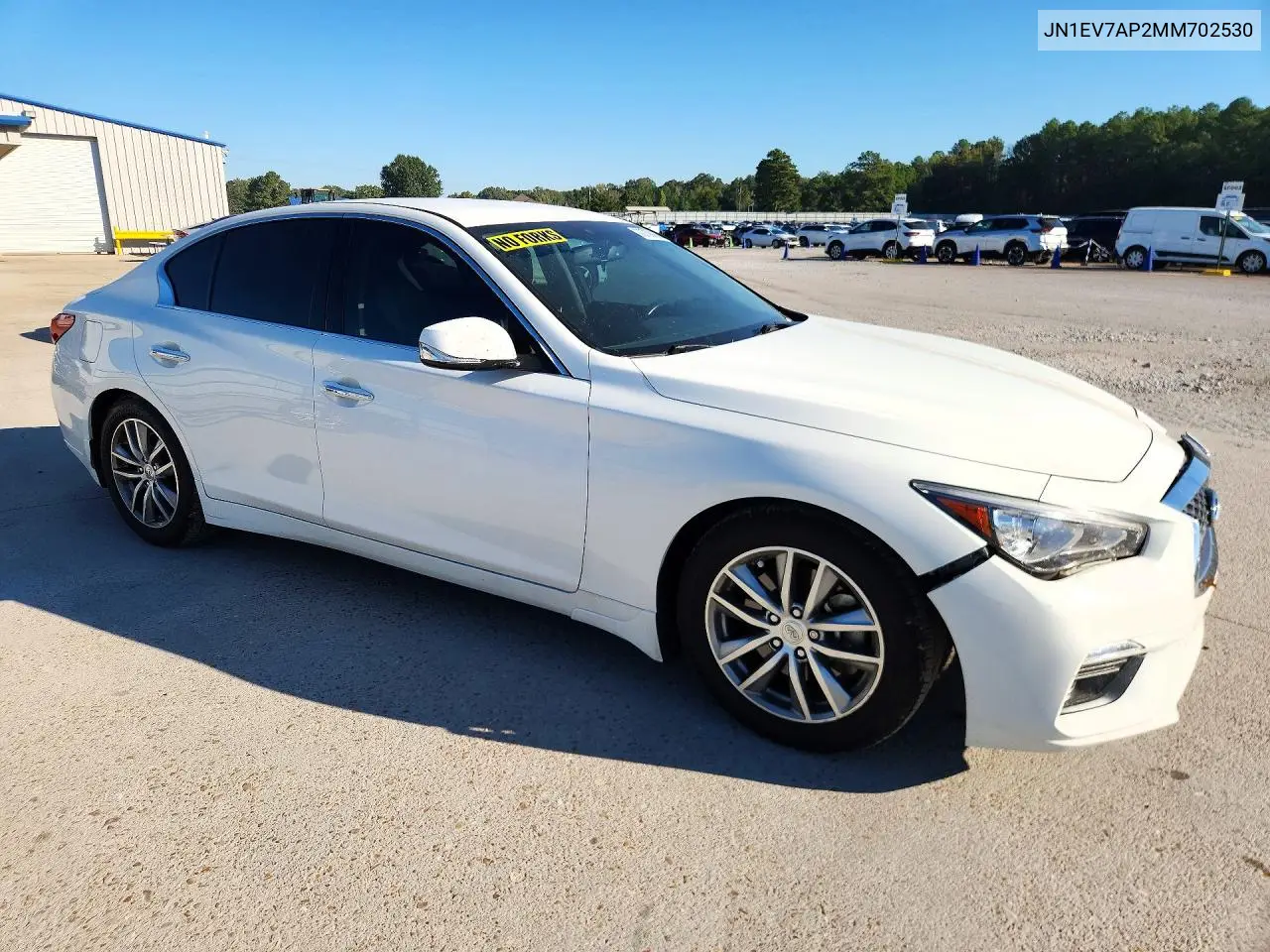2021 INFINITI Q50 VIN JN1EV7AP2MM702530 — фото 4