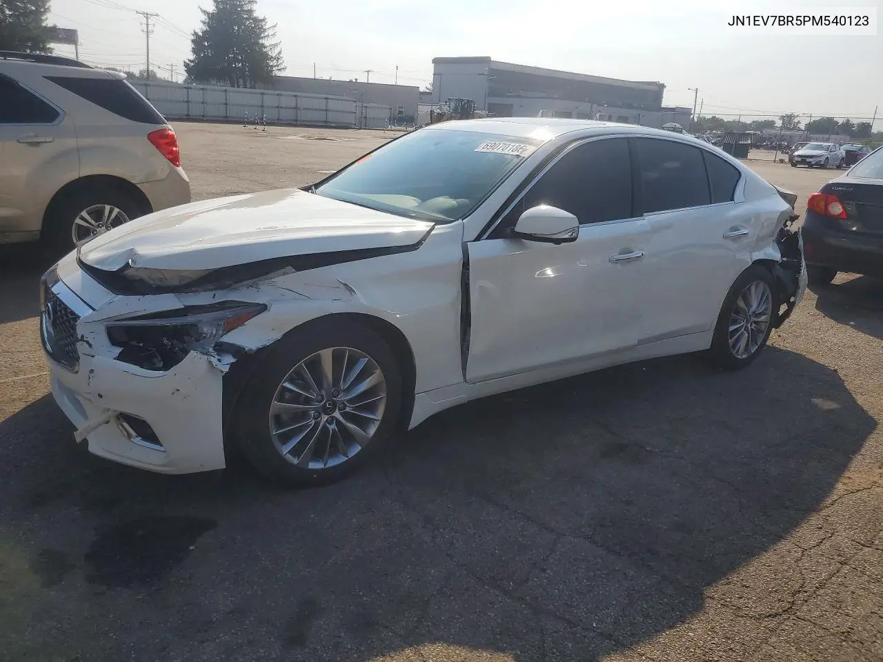 INFINITI Q50 2023, VIN JN1EV7BR5PM540123