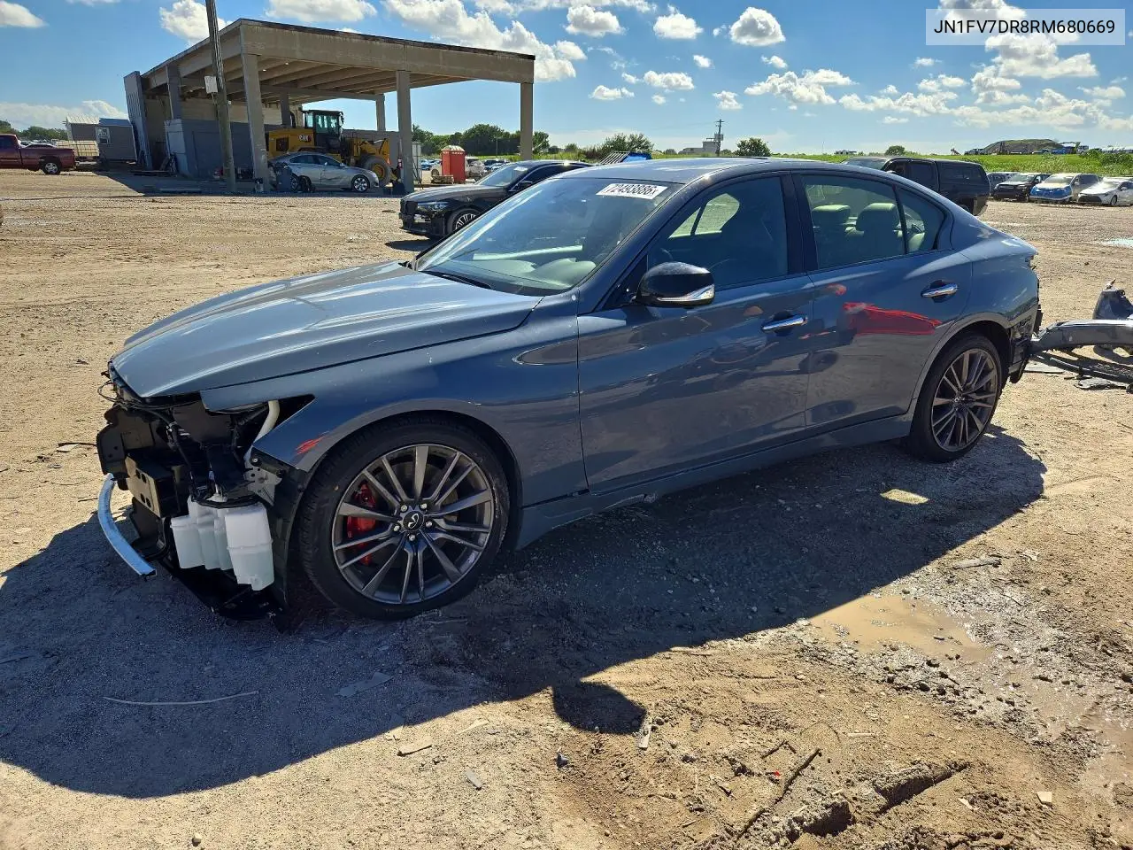INFINITI Q50 2024, VIN JN1FV7DR8RM680669