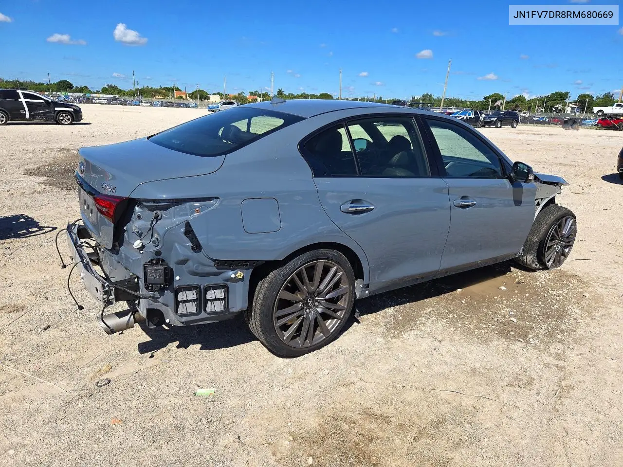 2024 INFINITI Q50 VIN JN1FV7DR8RM680669 — фото 3