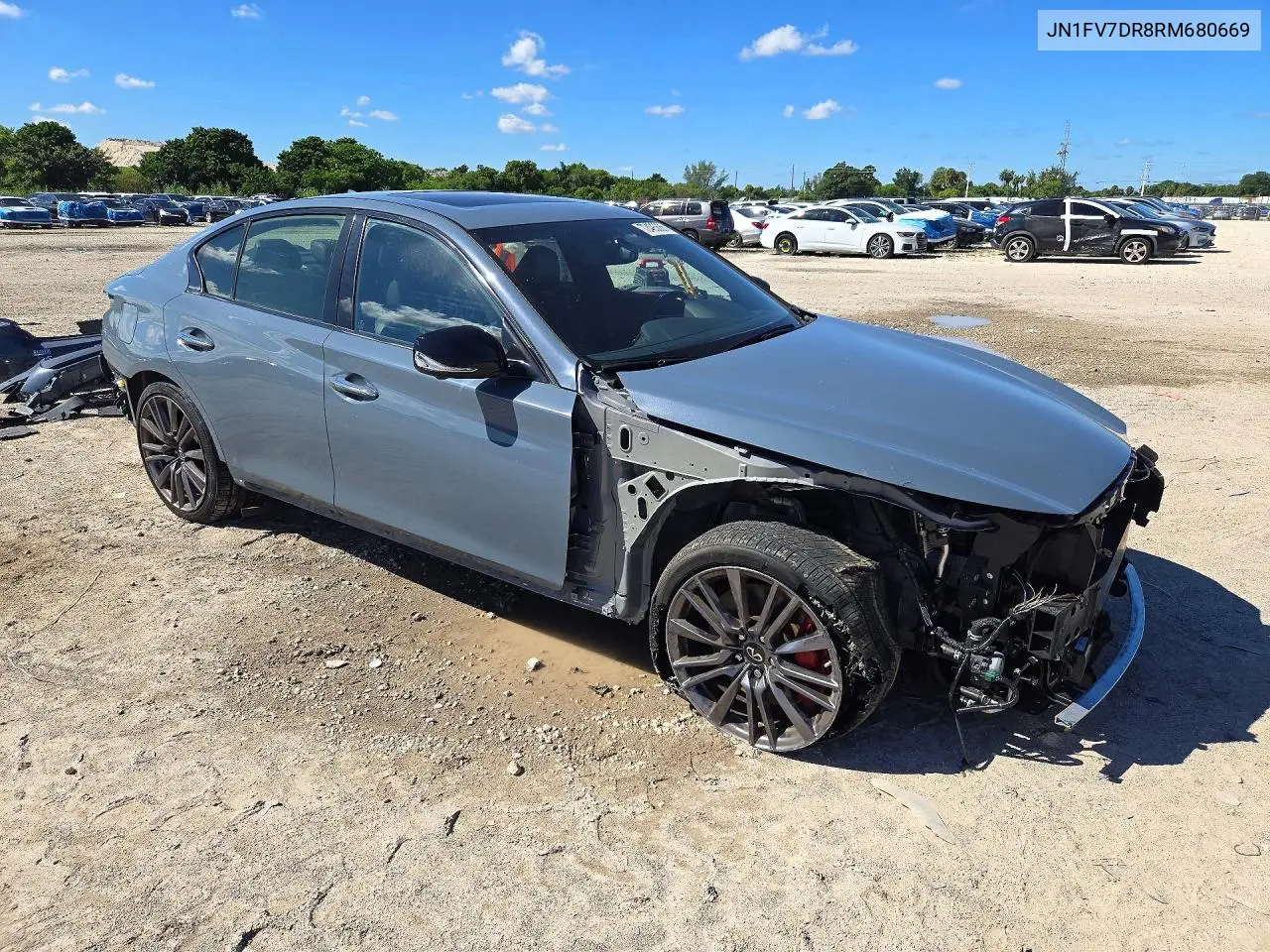 2024 INFINITI Q50 VIN JN1FV7DR8RM680669 — фото 4