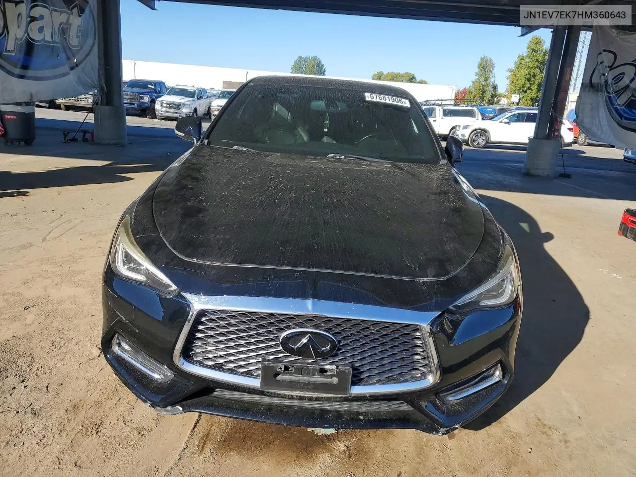 2017 INFINITI Q60 VIN JN1EV7EK7HM360643 — фото 5