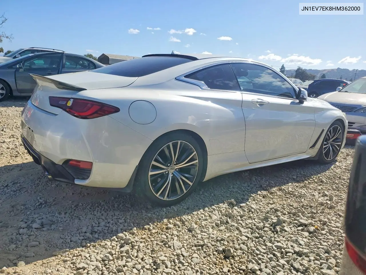 2017 INFINITI Q60 VIN JN1EV7EK8HM362000 — фото 3