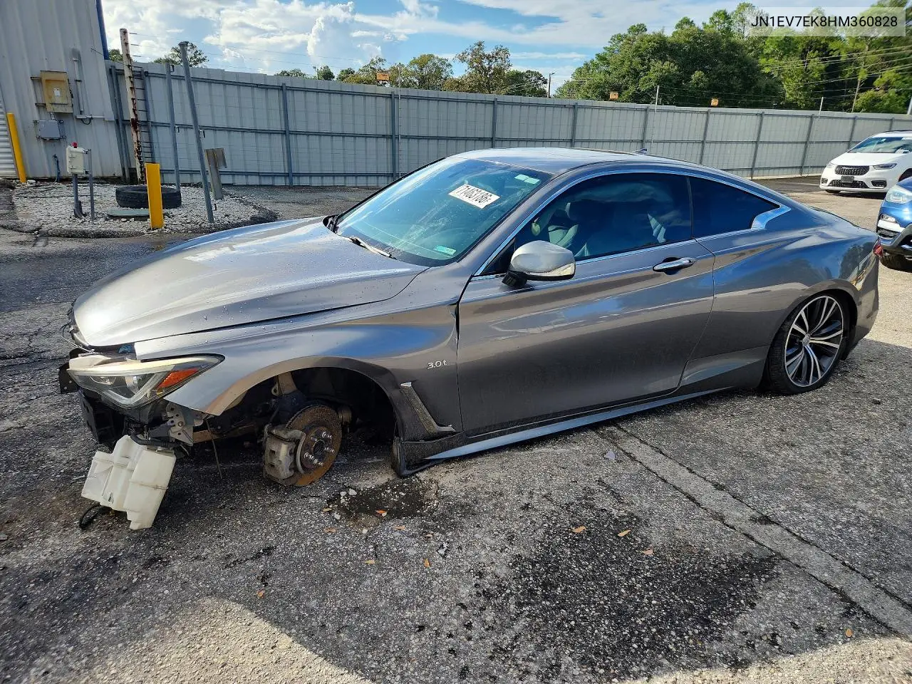 INFINITI Q60 2017, VIN JN1EV7EK8HM360828
