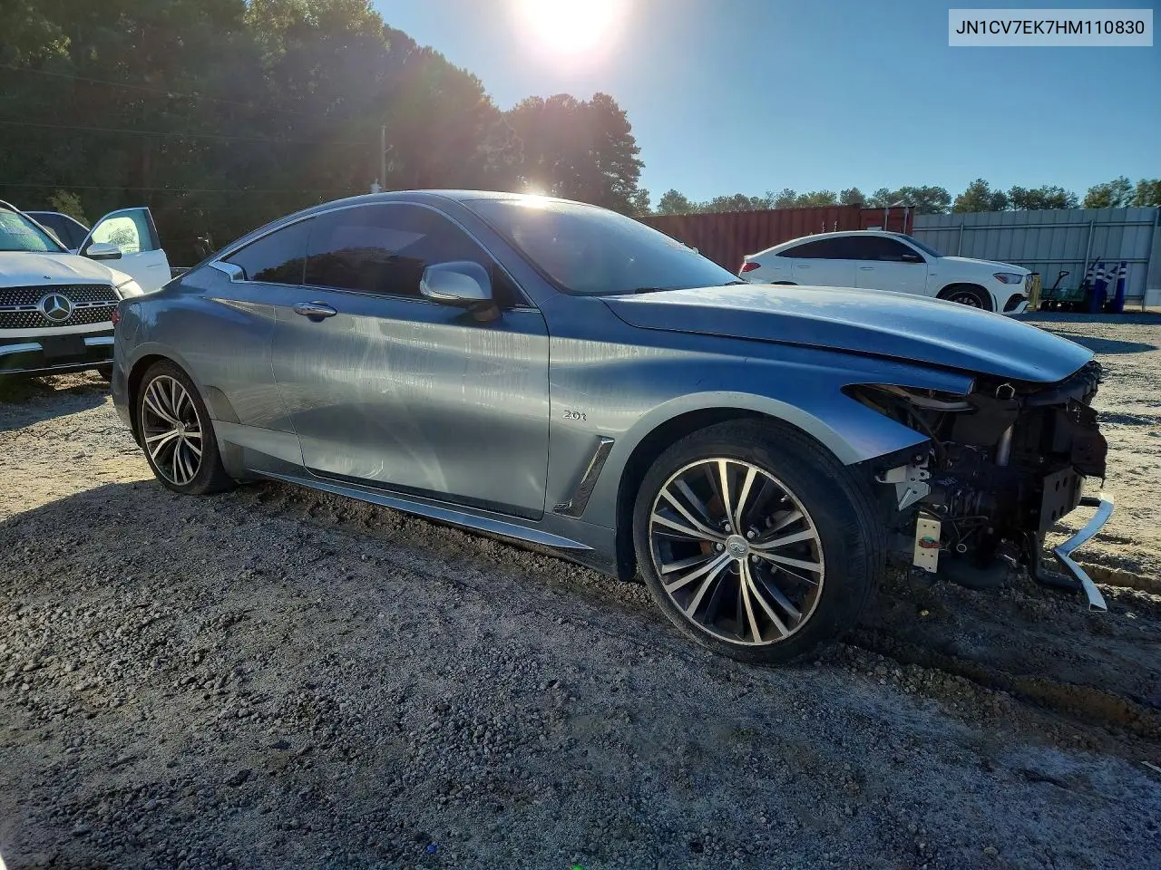 2017 INFINITI Q60 VIN JN1CV7EK7HM110830 — фото 4