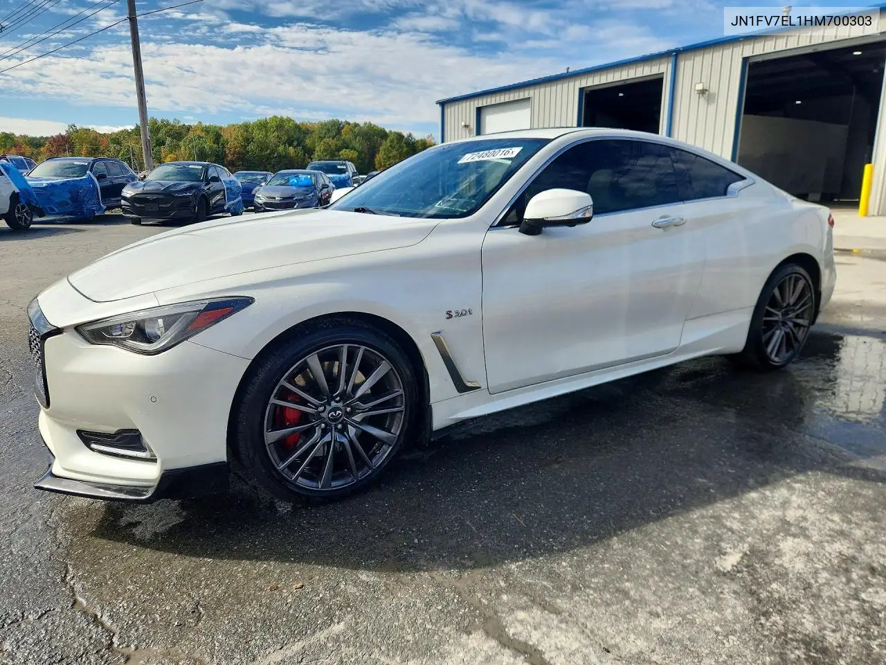 INFINITI Q60 2017, VIN JN1FV7EL1HM700303