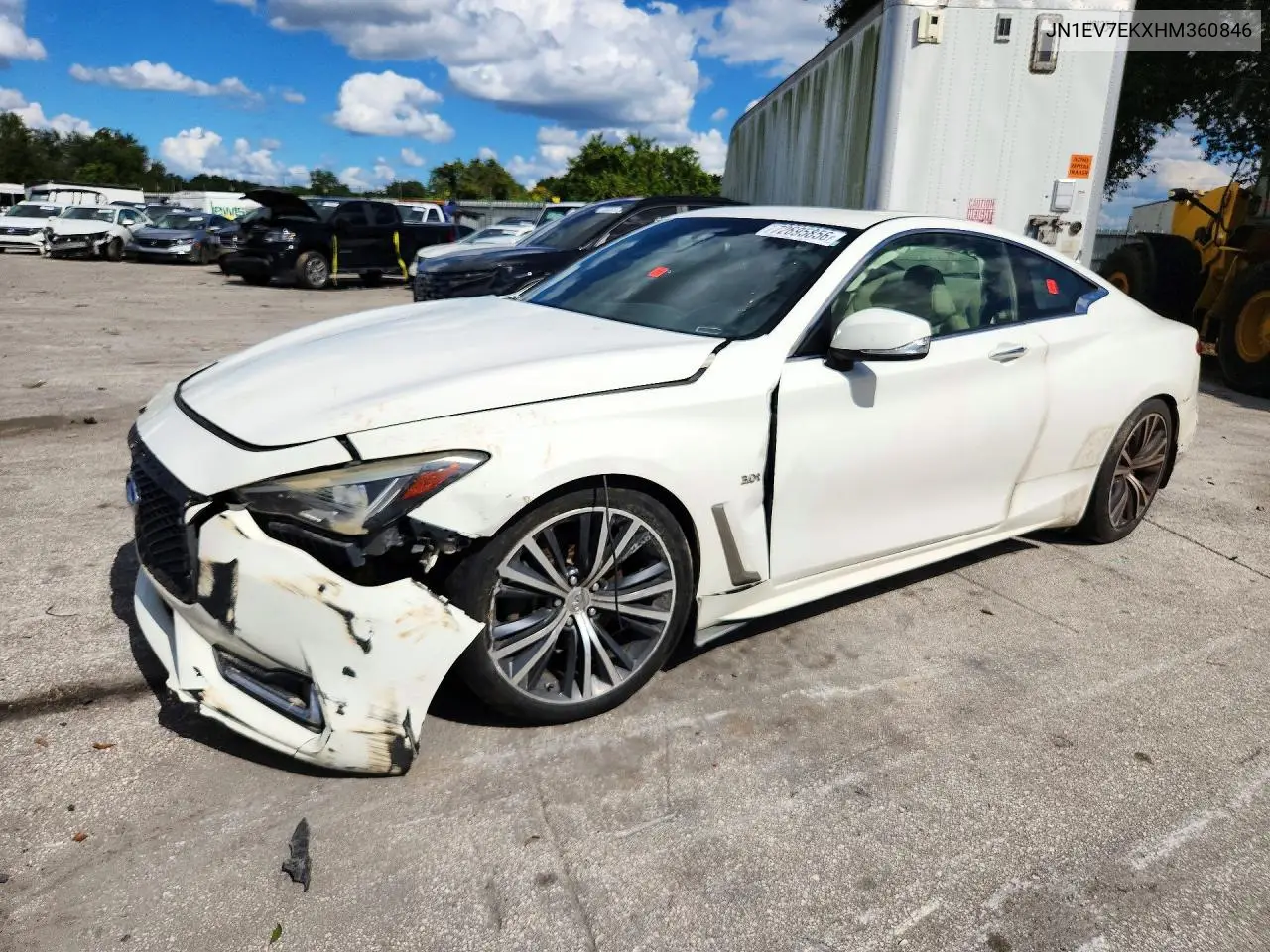 INFINITI Q60 2017, VIN JN1EV7EKXHM360846