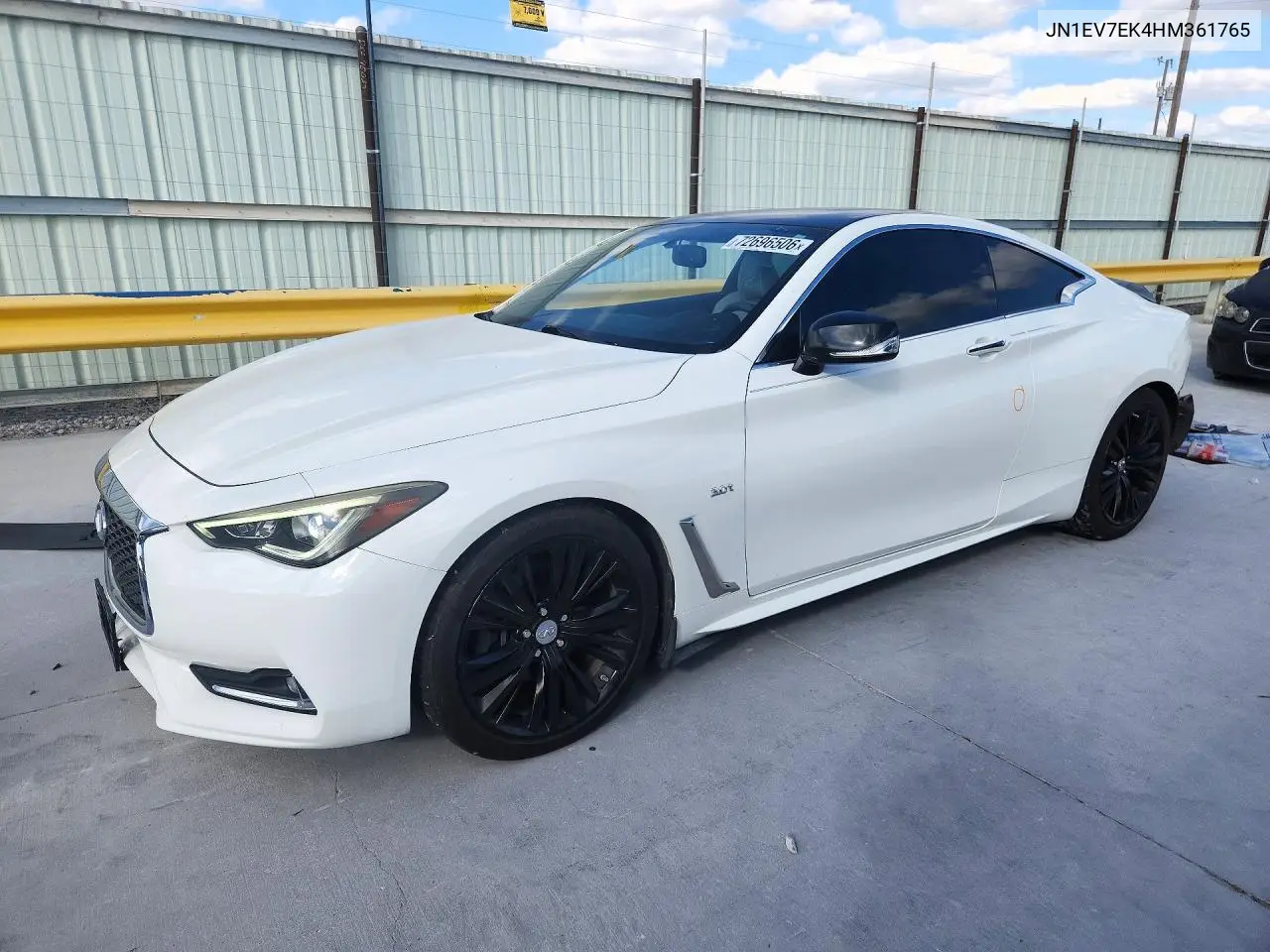 INFINITI Q60 2017, VIN JN1EV7EK4HM361765