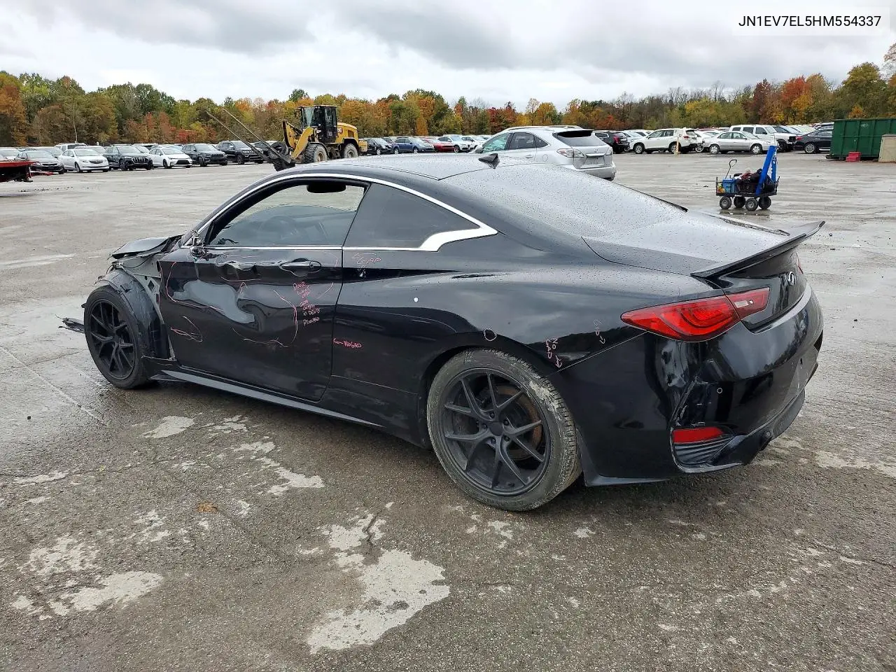 2017 INFINITI Q60 VIN JN1EV7EL5HM554337 — фото 2