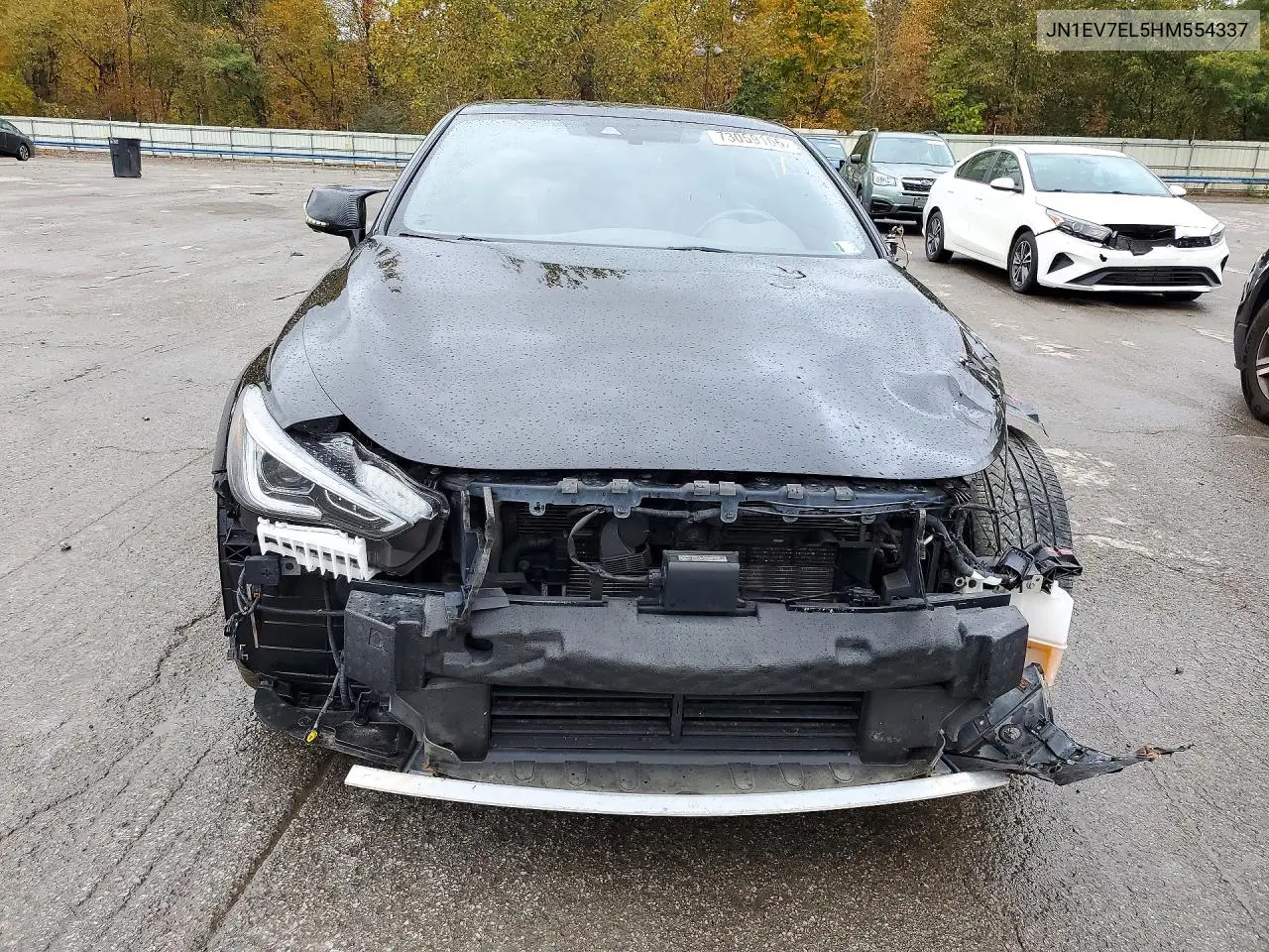 2017 INFINITI Q60 VIN JN1EV7EL5HM554337 — фото 5