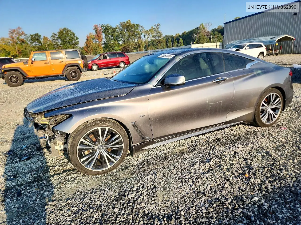 INFINITI Q60 2017, VIN JN1EV7EK1HM362890