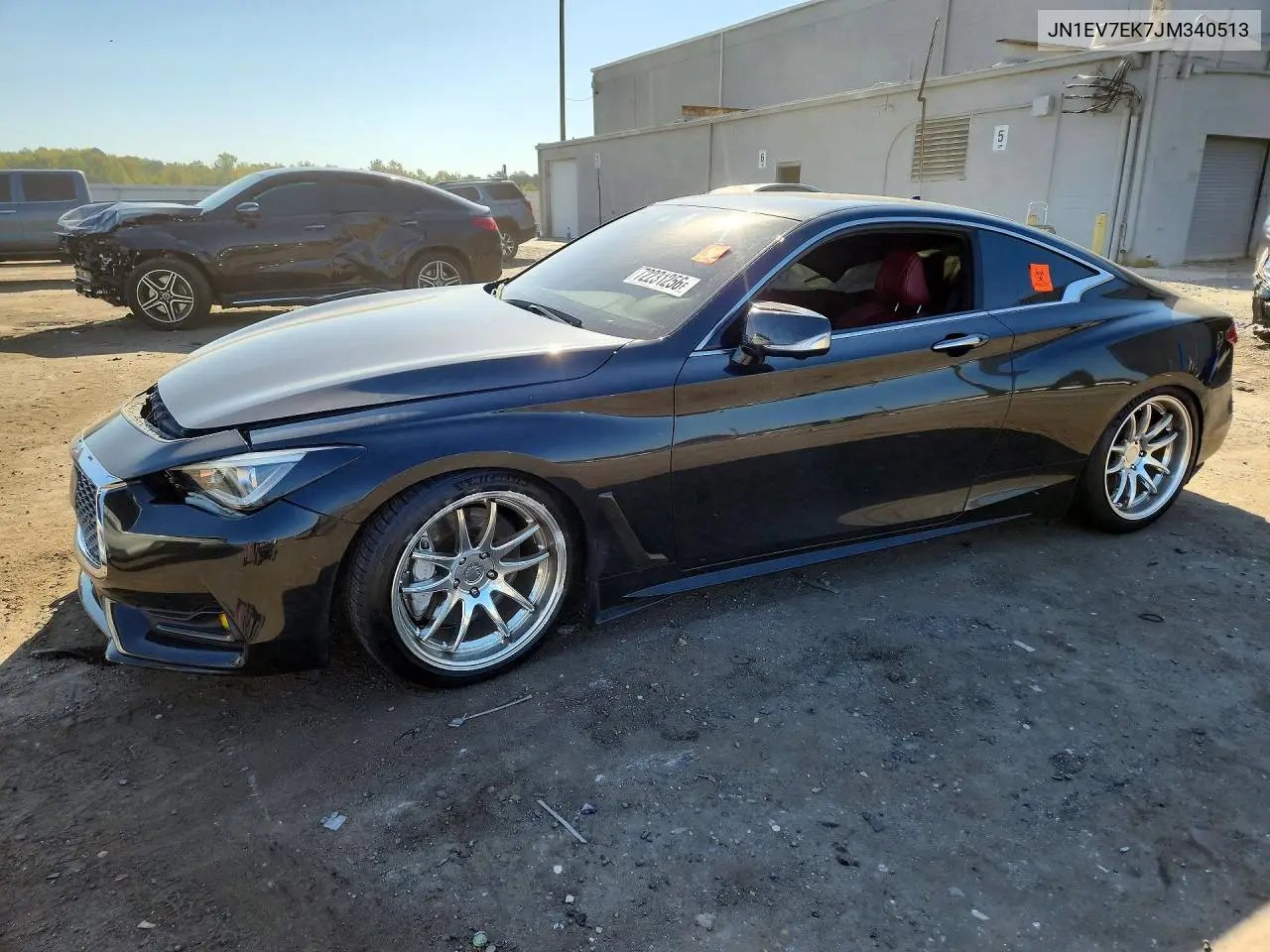 INFINITI Q60 2018, VIN JN1EV7EK7JM340513