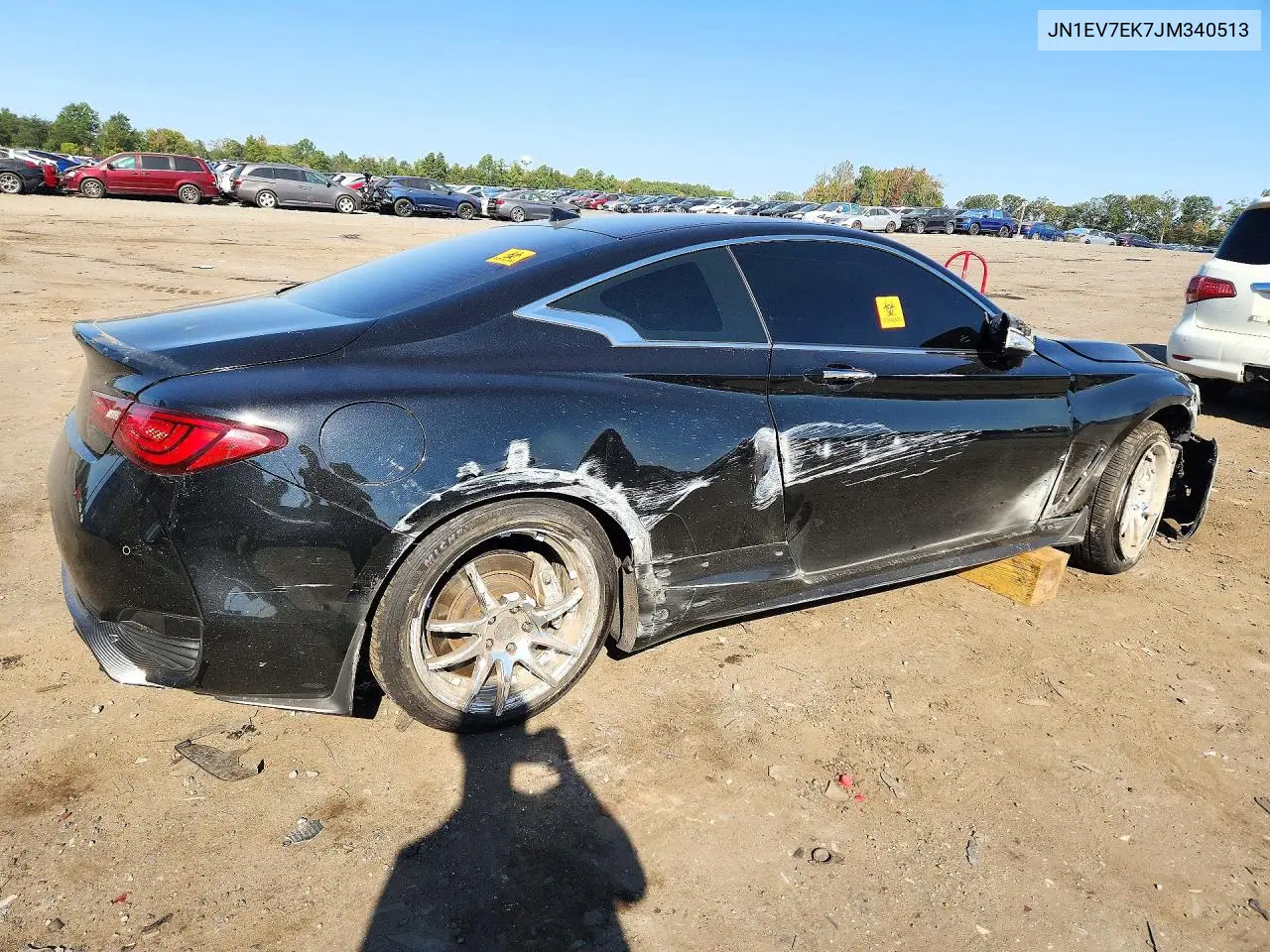 2018 INFINITI Q60 VIN JN1EV7EK7JM340513 — фото 3