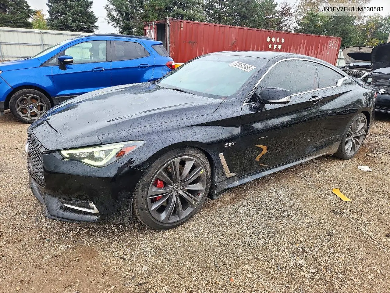 INFINITI Q60 2018, VIN JN1FV7EK8JM530583