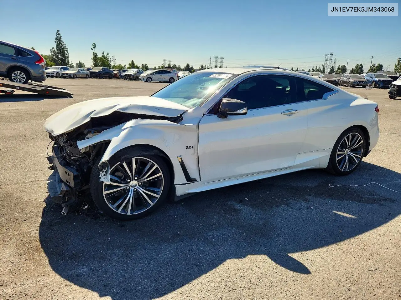 INFINITI Q60 2018, VIN JN1EV7EK5JM343068