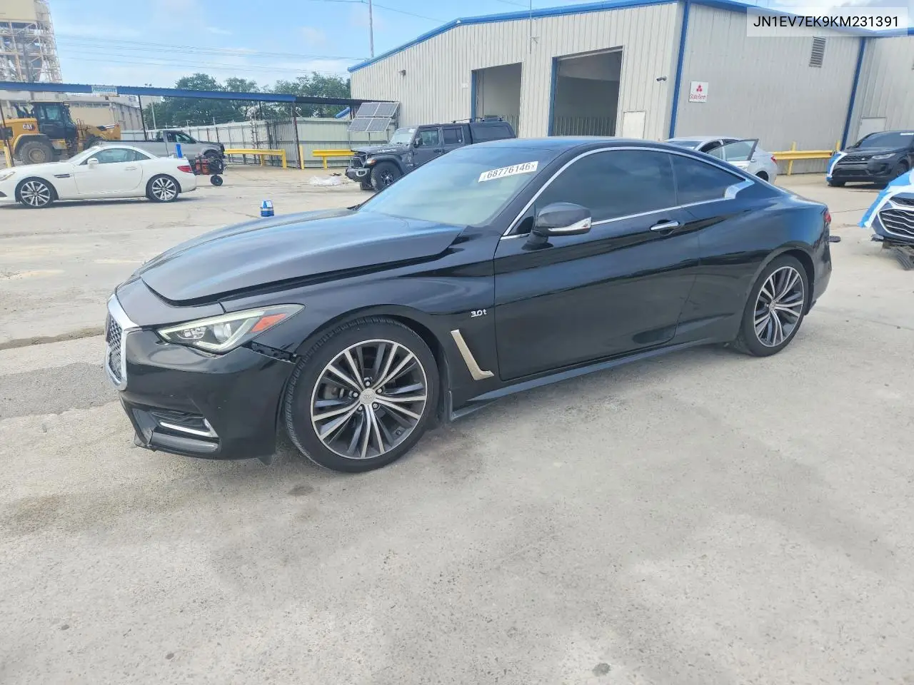 INFINITI Q60 2019, VIN JN1EV7EK9KM231391
