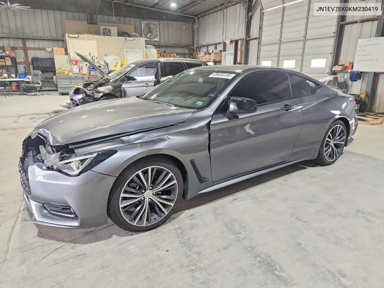 INFINITI Q60 2019, VIN JN1EV7EK0KM230419