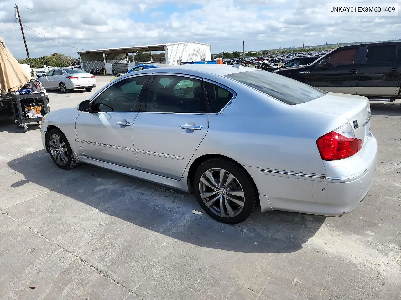 2008 INFINITI Q70 VIN JNKAY01EX8M601409 — фото 2
