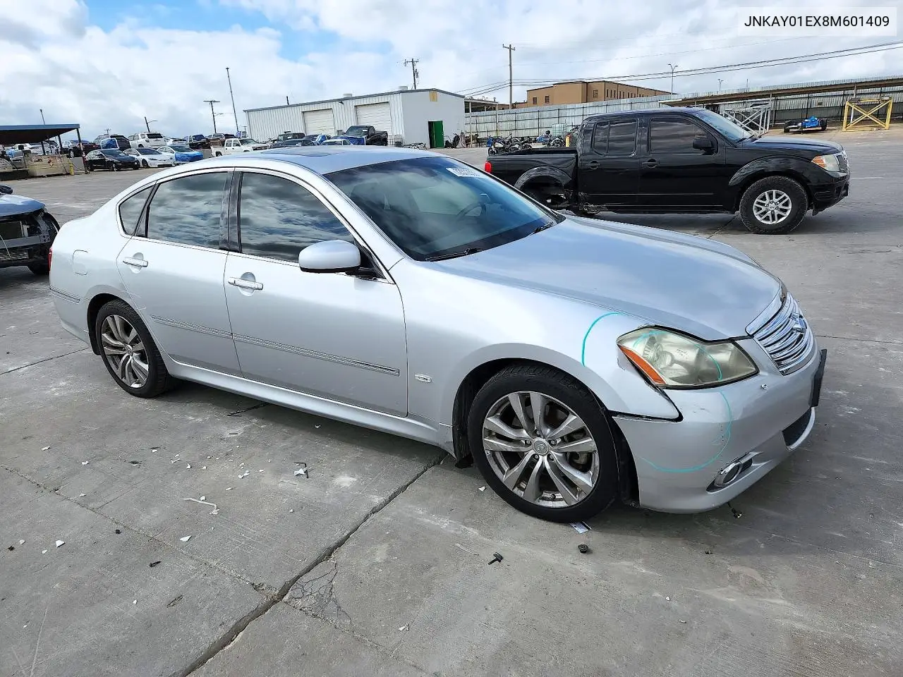 2008 INFINITI Q70 VIN JNKAY01EX8M601409 — фото 4