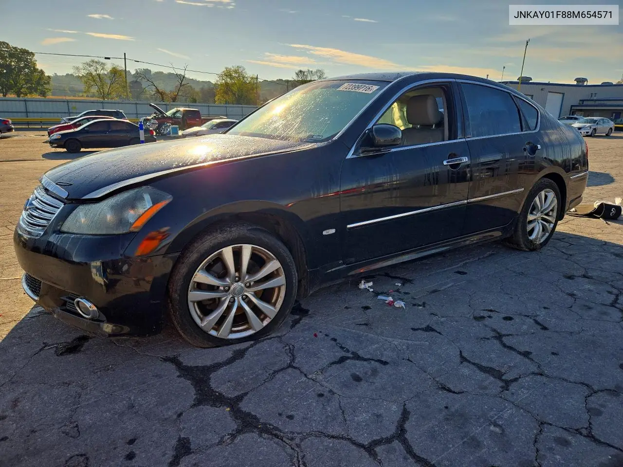 INFINITI Q70 2008, VIN JNKAY01F88M654571