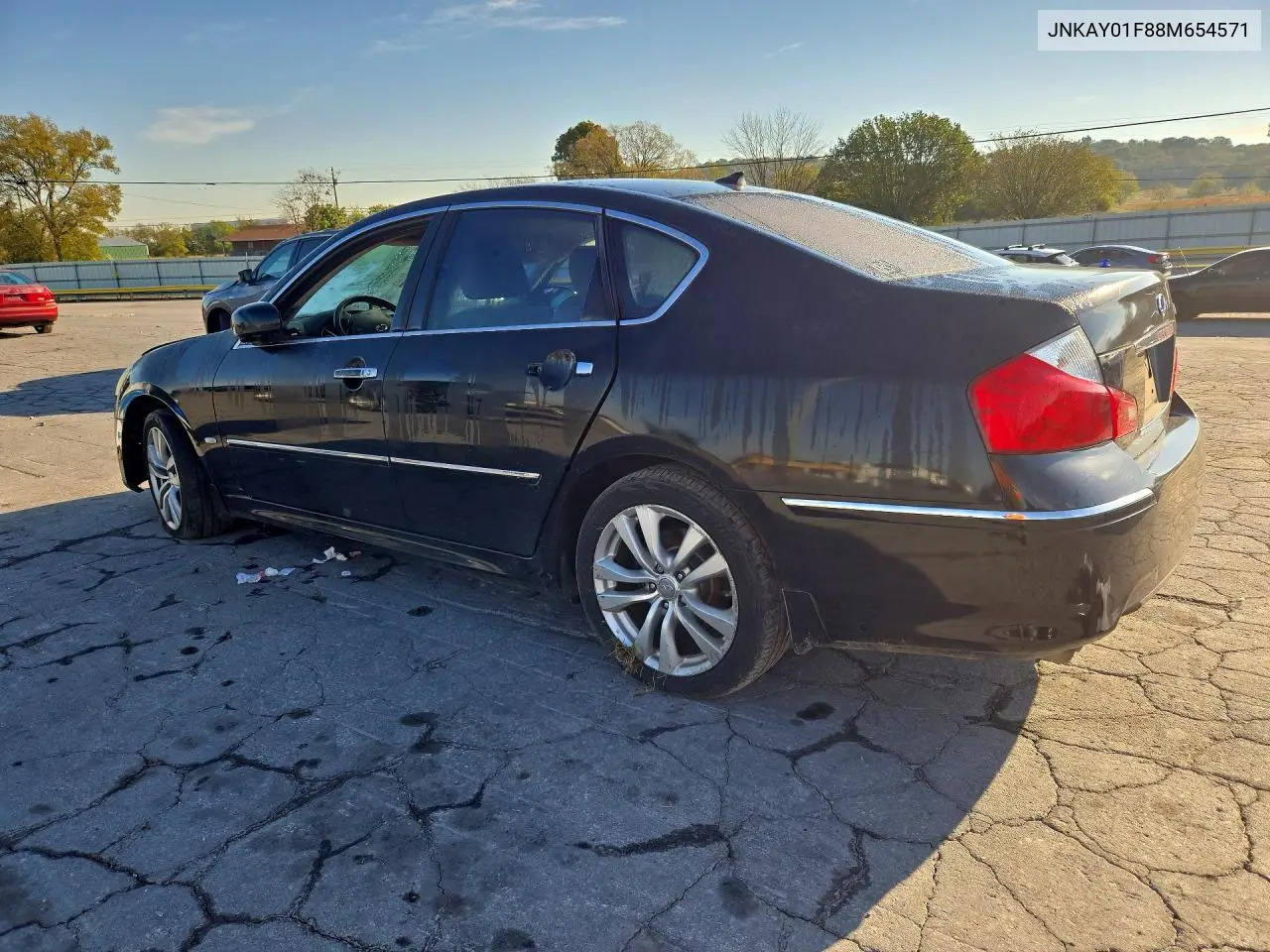 2008 INFINITI Q70 VIN JNKAY01F88M654571 — фото 2