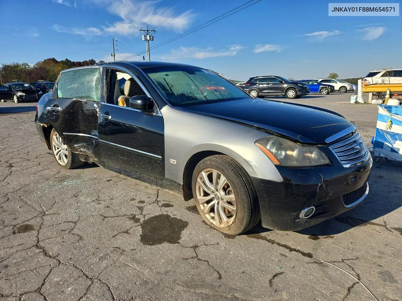 2008 INFINITI Q70 VIN JNKAY01F88M654571 — фото 4