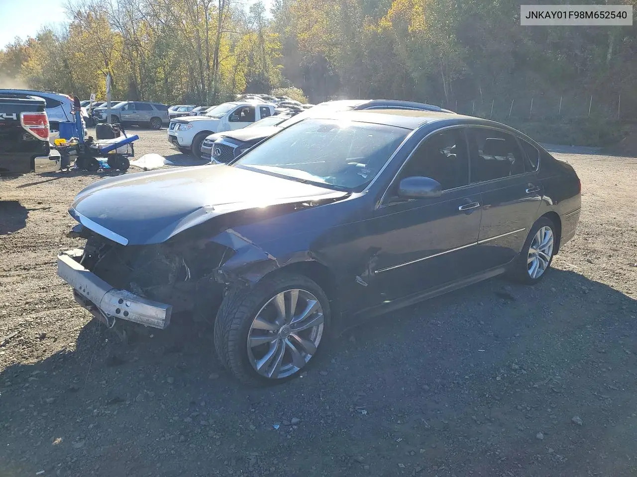 INFINITI Q70 2008, VIN JNKAY01F98M652540