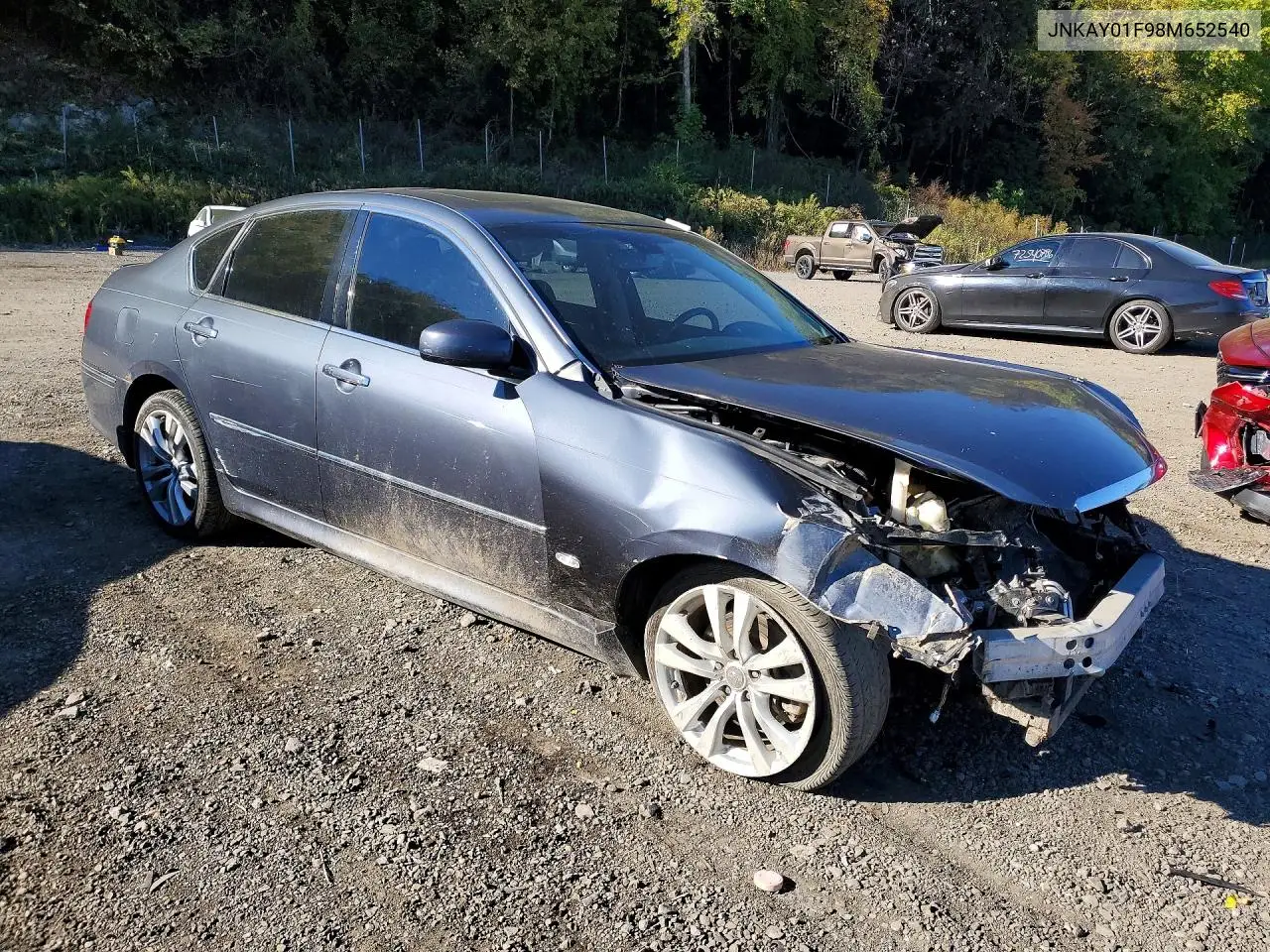 2008 INFINITI Q70 VIN JNKAY01F98M652540 — фото 4