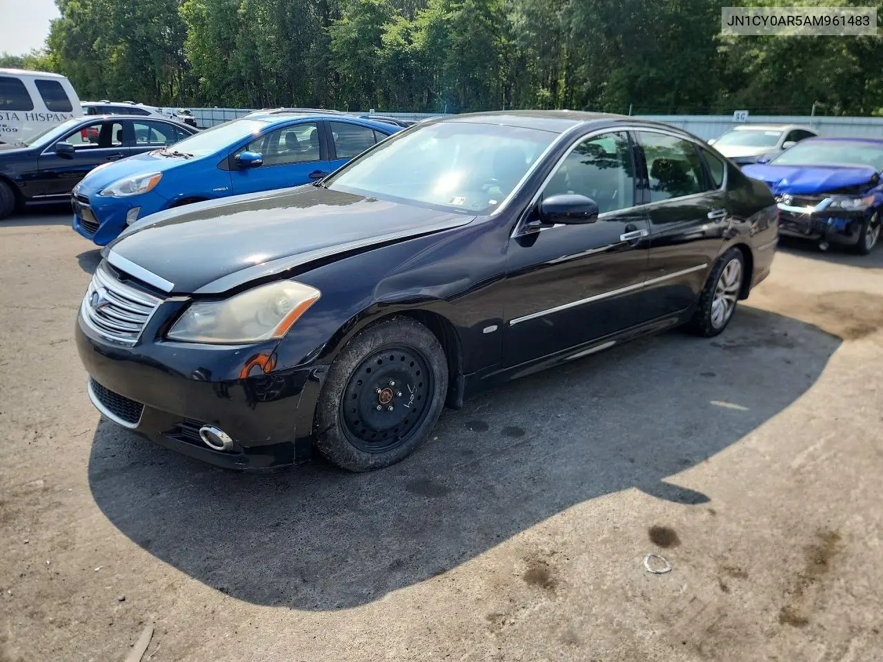 INFINITI Q70 2010, VIN JN1CY0AR5AM961483