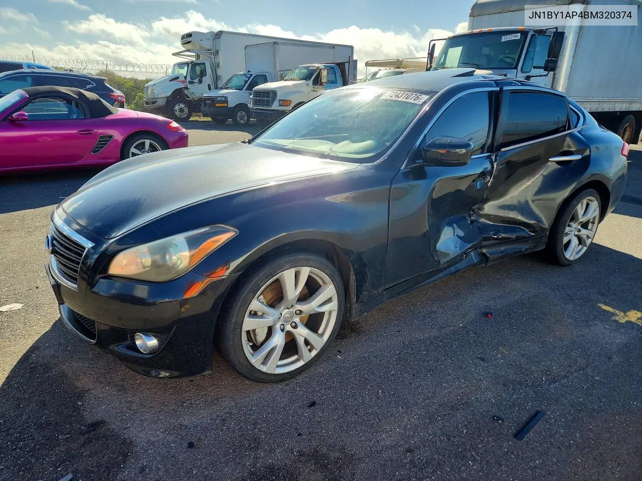 INFINITI Q70 2011, VIN JN1BY1AP4BM320374