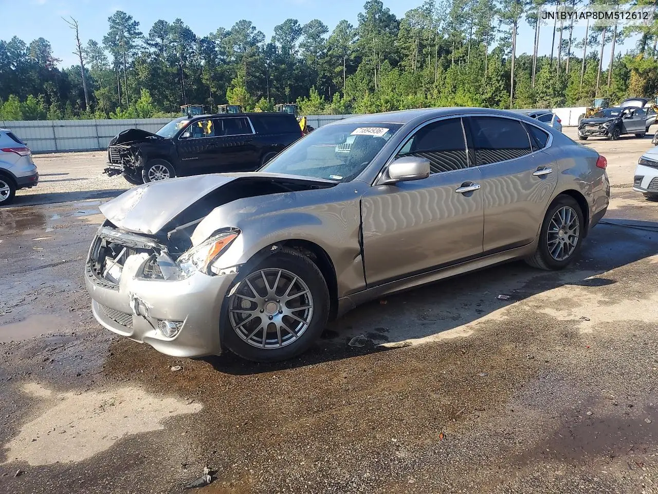 INFINITI Q70 2013, VIN JN1BY1AP8DM512612
