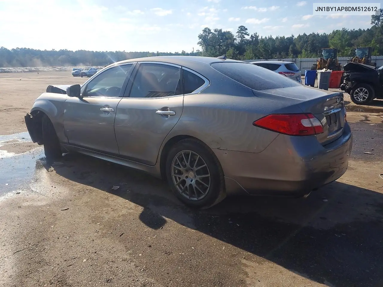 2013 INFINITI Q70 VIN JN1BY1AP8DM512612 — фото 2