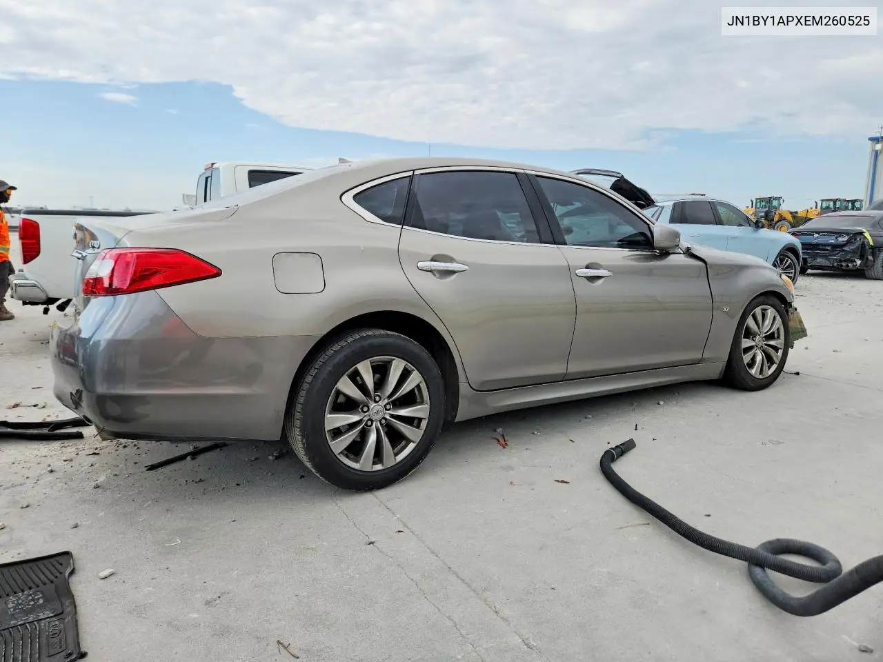 2014 INFINITI Q70 VIN JN1BY1APXEM260525 — фото 3