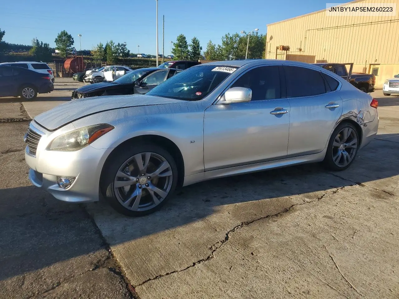 INFINITI Q70 2014, VIN JN1BY1AP5EM260223