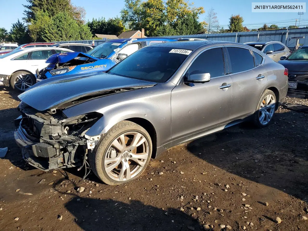 INFINITI Q70 2015, VIN JN1BY1AR0FM562411